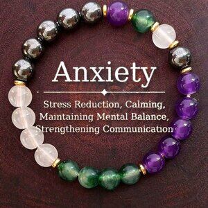 Stress Relief Calming Bracelet - 8mm